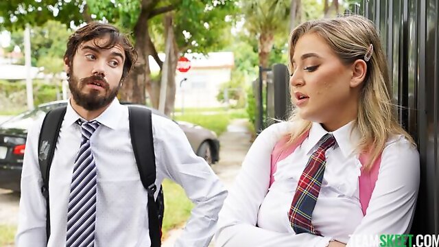 Doggystyle Schoolgirl