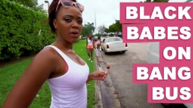 BANGBROS - Black Babes On The Bang Bus Featuring Anya Ivy, Amilian Kush, Milu Blaze & More
