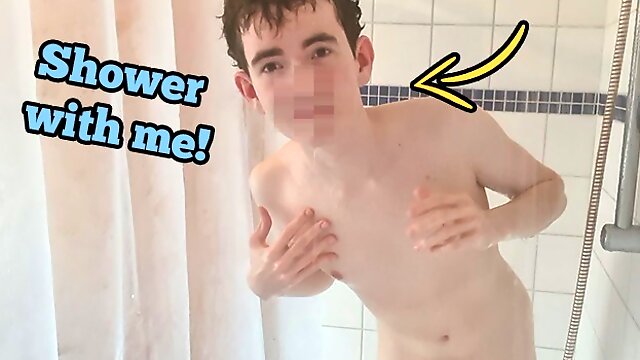 Showering with you and washing my beautiful body - 4k