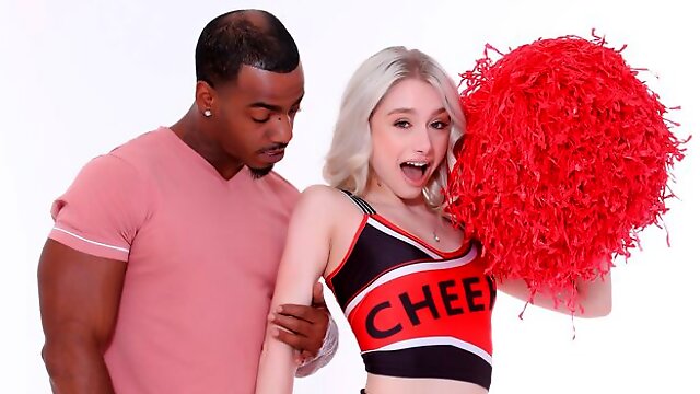 Cheerleader Interracial