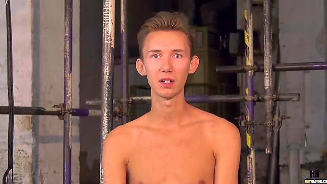 Sub Twink Interviewed Before Bondage And Domination