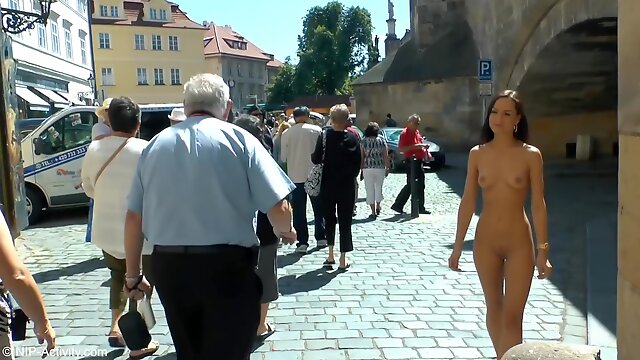 Czech Nudist, Nude In Public, Kari Sweet, Naked Outdoors