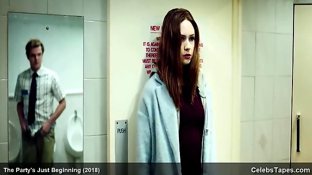 Karen Gillan fucked on video