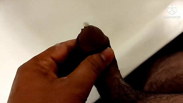 Ashu masturbation in Toilet At morning  