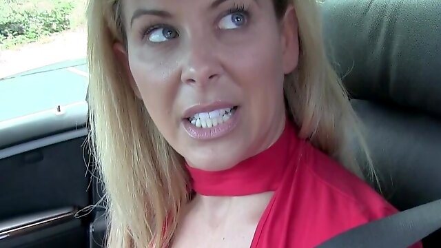 Balls deep mouth and pussy fucking with natural boobs Cherie Deville