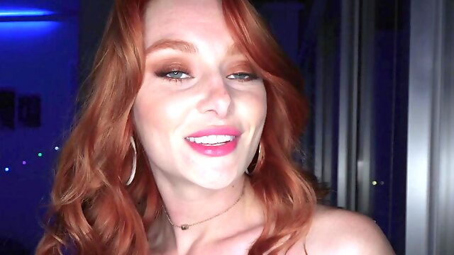 Late night fucking with seductive redhead MILF Lacy Lennon