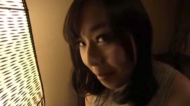 Japanese wife Tsukada Shiori enjoys riding her lovers huge dick