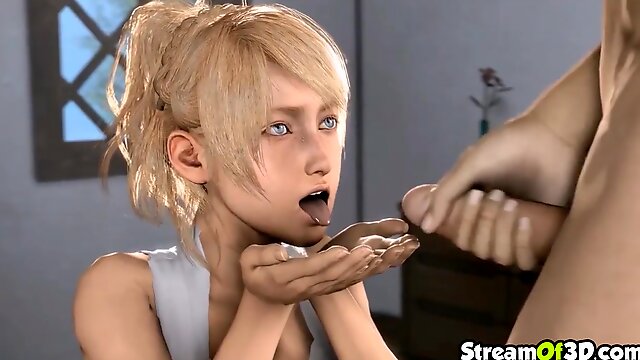 Naughty sluts get their mouths fucked deeply by massive cocks and pussy rammed nicely