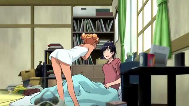 Anime lány van egy szexi test és egy punci készen áll, hogy szar