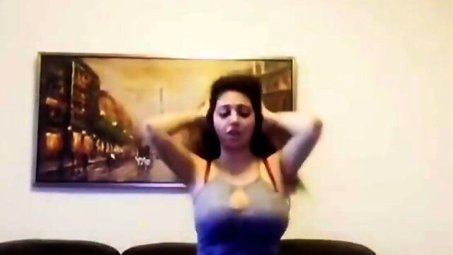 Dancing For Husband, Arab Girl Solo