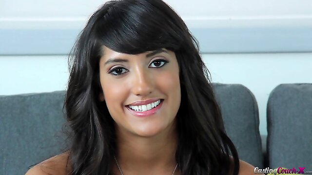 Gorgeous Chloe Amour on the casting couch for dick