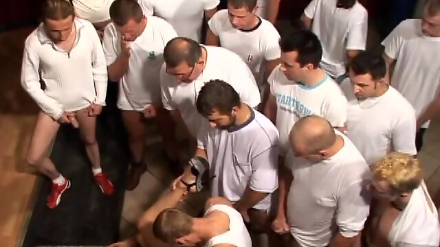 Horny Cougar Gets Fucked By A Group Of Men In A Hardcore Gangbang