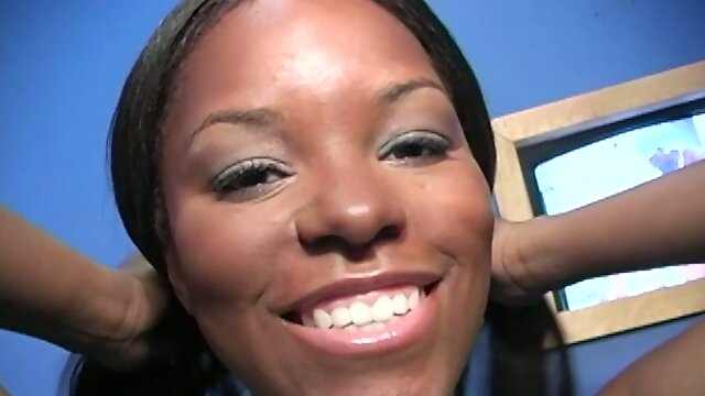 Stunning Hot Ebony With Goddes Body Sucking Gloryhole Cock