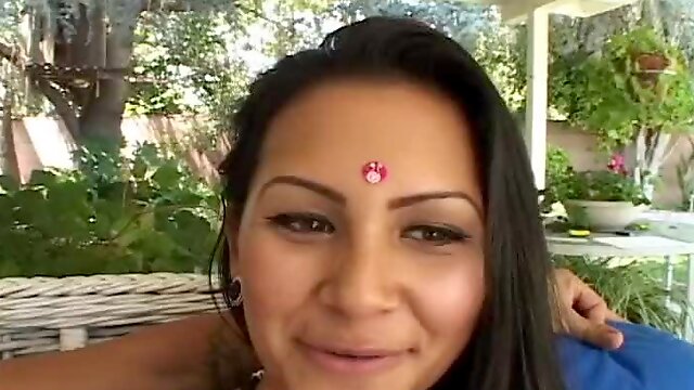 Hot Indian Pussy gets face covered by cum right here