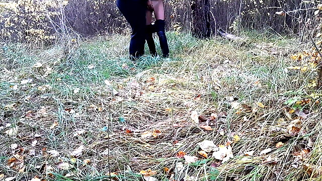 Lesbian Hidden Camera, Forest Voyeur