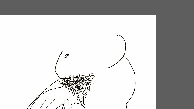 Lets draw a big black uncircumcised cock 