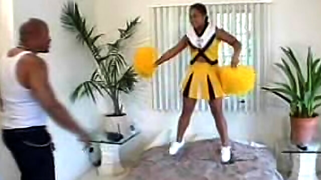 Fat black cheerleader hardcore sex