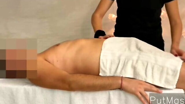 Sensual massage with great ending part 1