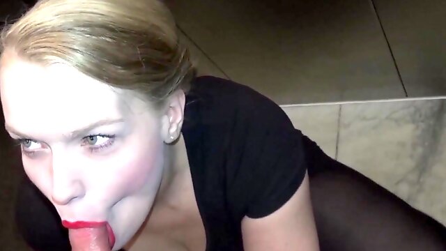 Stunning girlfriend sucking a dick in POV video - Stacy Lou