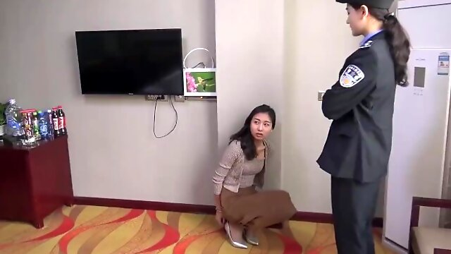 Chinese teen girl in jail