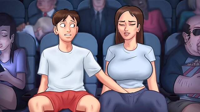 Masturbates at the cinema