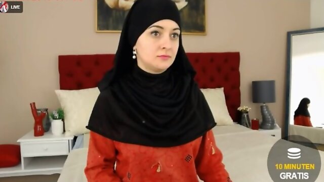 Turkish woman in hijab