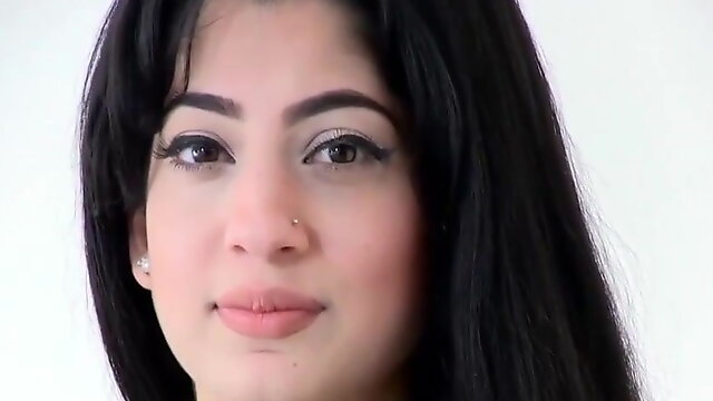 Cute Egyptian Nadia Ali, her porn debut