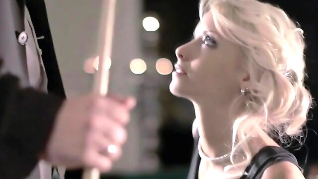 Beautiful Blowjob Blonde Is Elegant Couple Arousing