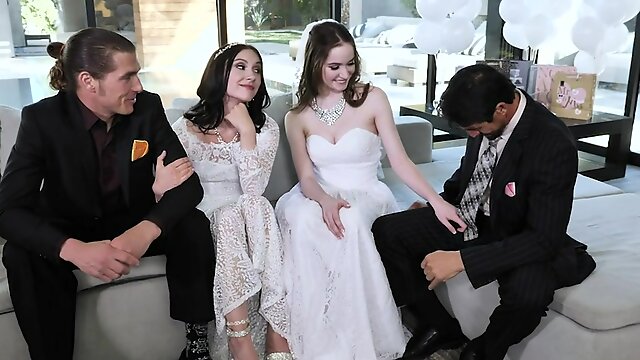 Teen Brides Have Orgy Before Wedding