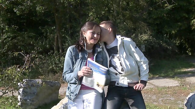 Mature Justina gets her holes licked and fucked by her horny friend