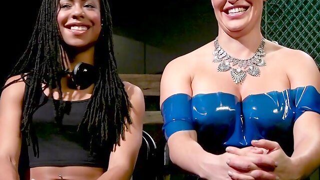 Hot Ryan Keely adores BDSM and all sexy lesbian games with Kira Noir