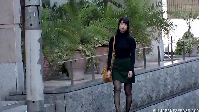 Japanese Pantyhose Solo Masturbation