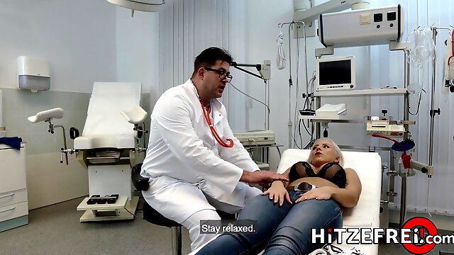 Lilli Vanilli fucked by her doctors big cock