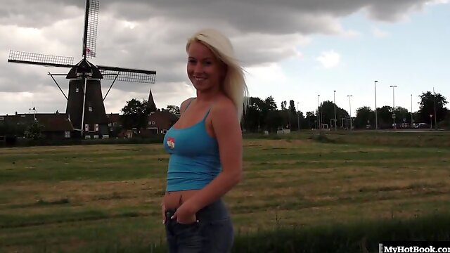 Lexi is a sweet and sexy farm girl who just loves to tease and show off her tits