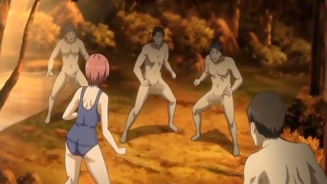 Virgin hentai swimsuit hot gangbang