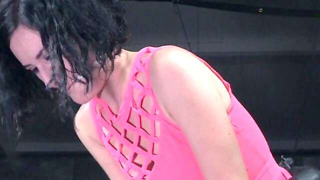 Sexy Rita gets bound and gagged and has her snatch pleasured