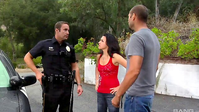 Blonde bionic woman uses her powers to get some dick