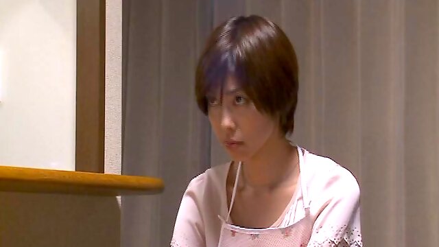 Horny housewife fucks & sucks everyone except her husband