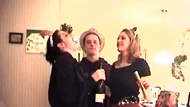 Amateur Drunk Sluts Fucked In A Hot FFM Threesome