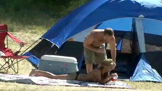 Everyday fuck at the camping with Maliana