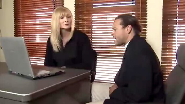 Transsexual office manager got a cock bigger than her bosss