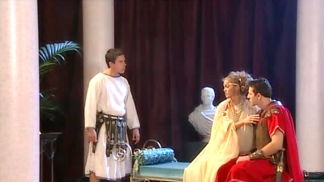 Rita Faltoyano Gets Double Penetrated In An Ancient Rome Threesome