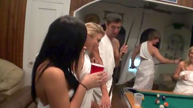 Toga Party Packed With Hardcore Sex and Blowjobs