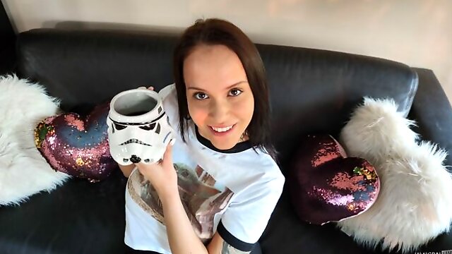 May the Fourth be With You - Part 2 - Dinosaur Cock Shows Her The Light Side of the Force