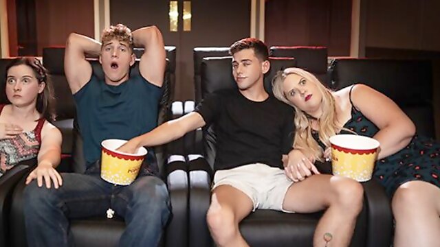 Joey Mills and Felix Fox fuck when their GF leave
