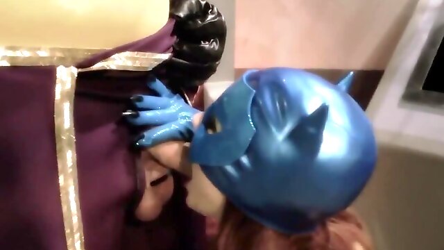 Superheroes take a break from saving the world to enjoy sex