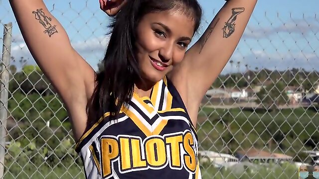 Cheerleader Full Shoot - Armpits, Cosplay With Viva Athena