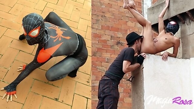 The Amazing Spider-Woman - Exposed- Sex OUTDOORS 