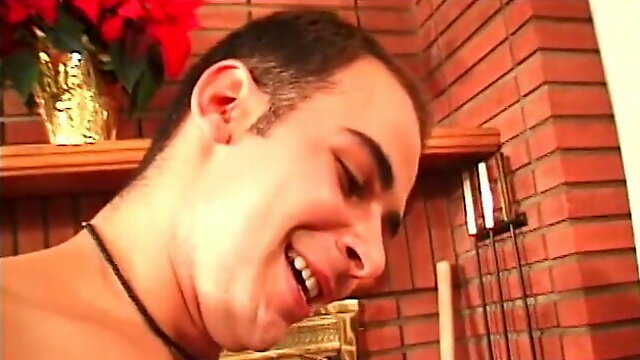 Fit twink gets fucked in the ass and takes a load 