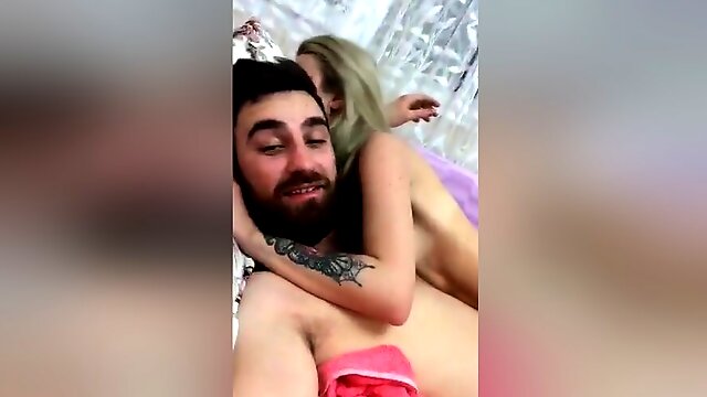Turkish Couple Cuddling Naked After Sex